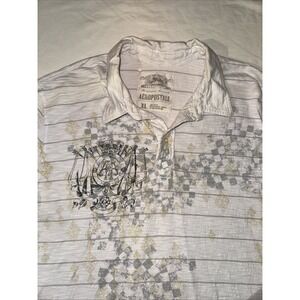 Aeropostale Men's Collared Polo Shirt Short Sleeve Size XL Vintage Y2K Logo